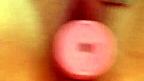 British girl enjoys solo pleasure with dildo