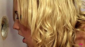 Tricked blonde gets multiple loads on her small tits