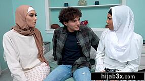 Horny Muslim stepsiblings have sex to keep it a secret