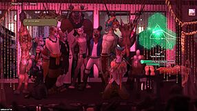 Gay Furry hentai game with BDSM and rough sex outdoors