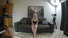 Annie Archer's first casting experience in a POV style video