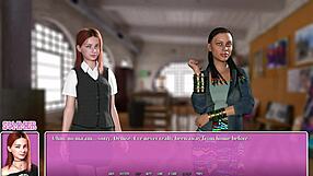 Denise, the hot black teacher in summer in the city 05