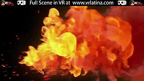 Beautiful Brazilian with amazing ass in hot anal sex in 5K virtual reality