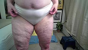 Lucky Drew gets two loads of cum in her panties from the skilled hands of DawnSkye