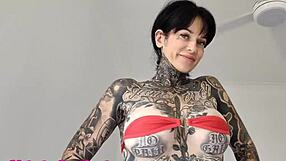 Melody Radford's athletic build in sheer micro bikini haul