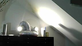 Olga from Buzzingbirdz is a MILF who squirts while cleaning the floor