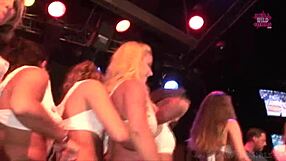 Sorority girls strip for spring break competition