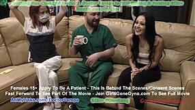 Hooters girl Blaire Celeste undergoes gyno exam in Florida