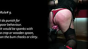 Sissy training rules: anal, assfucking, and more