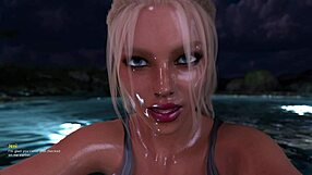 3D animated lesbian porn: Undercover love