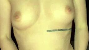 Stepmother caught in the act of pleasuring herself