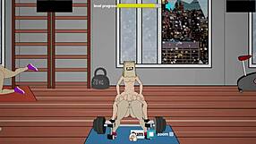 18Titans' Fitness center of pleasure: Bimbo's big ass gets pounded