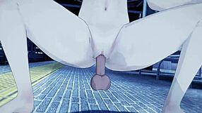 Shibuya Sex: Juicy glass hentai experience with footjob and hardcore sex