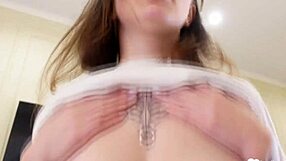 The babysitter gives me a deep blow job and then we have sex