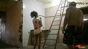 Skinny teen gets her ass fucked by a horny Latino
