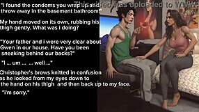 Muscular housewife gets a surprise from her wife