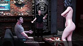 3D animated cartoon with anal sex and big dick