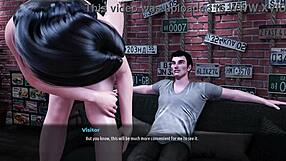 3D animated cartoon with anal sex and big dick