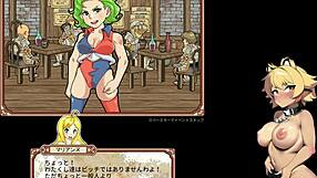 Sensual journey through a dungeon with four lustful women in the hentai game