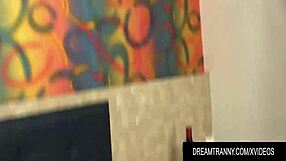 Gay guy fucks transsexual Susie Vicentini in hot scene