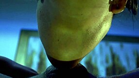 Deepthroat challenge with a big cock amateur