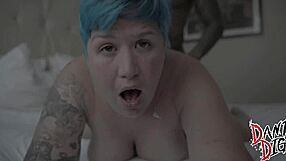 Iona Rae gets a big black cock in her mouth while at the XBIZ Miami conference