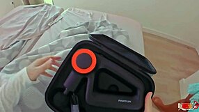 Stepmother gets a surprise during a sensual massage scene