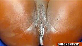 Young man's solo pleasure with sex toy