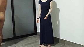 Clothes ripping up during a hot POV scene with a housewife