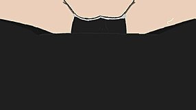 Cartoon porn with 2D animation and doggystyle sex