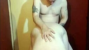 Blindfolded girlfriend enjoys hot sex and facial cumshot