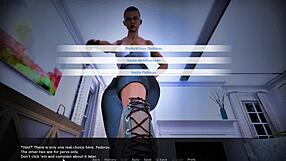 Alison's femdom harem continues in 3D animated game
