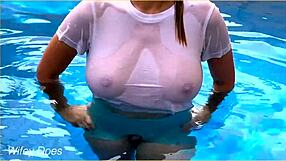Amazing hot wife shines in public video compilation.