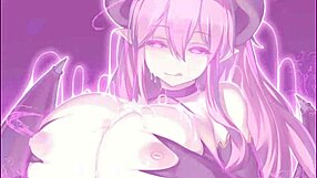 Sensual anime porn with Nemea, the animetits star