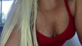 Married woman has a secret affair and gives blow job to her lover while talking to her husband on the phone