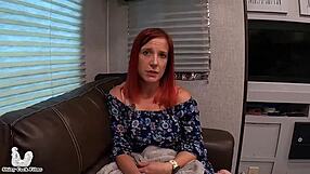 Beautiful stepson Jane has a shiny cock and enjoys doggy style sex with his stepmother