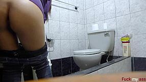 Young Latina gets her tight ass fucked and creampied