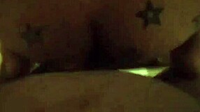 Anal and tit fucking in a tattooed blonde's surprise room