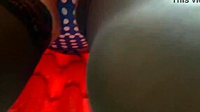 Extreme upskirt fetish with a European granny and a cougar stepmom
