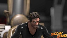 Hunky BBC gets a rim job and a handjob