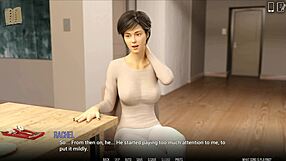 Visual novel game walkthrough for University of problems 161