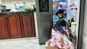 Beautiful BBW stepmother with perfect body and big ass in this amateur video