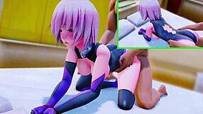 Hentai compilation featuring Mash Kyrielight in steamy scenes