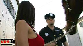 Sandra Milka, a hot Spanish woman, experiences hardcore sex in prison