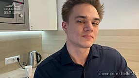 Sloppy and passionate sex with a monster cock lover