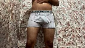 Bisexual solo pleasure: Orgasm control experiment