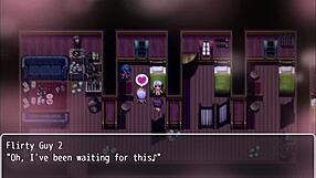 Outdoor anime game with a beautiful woman named Grace in a town maze