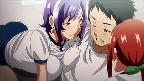 Hey, who’s into Tsunero Episode 06 hentai threesome sex?