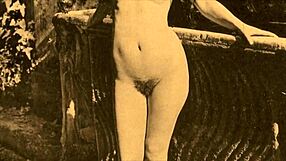 Vintage photography featuring women in their natural beauty