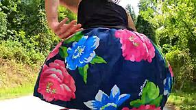 Wife’s ass toy play leads to public motorcycle stunts